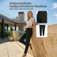 ⏰ Nur noch heute 50% Rabatt! 🔥 Damen High-Waist Stretch-Hose mit sicheren Reißverschluss-Taschen, figurschmeichelnder Cropped-Schnitt für Büro, Sport & Alltag ✨