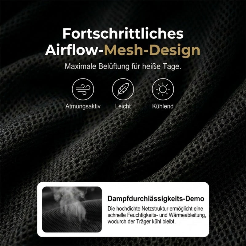 🧢 JETZT 50% RABATT! 🌿 Atmungsaktive Schiebermütze mit verstellbarem Riemen – Netzstoff, klassischer Ivy-Stil & integriertes Schweißband – ganztäglicher Komfort ✨