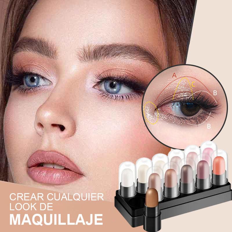 ✨Waterdichte glitter oogschaduwstick ✨ Make-up stift✨-5