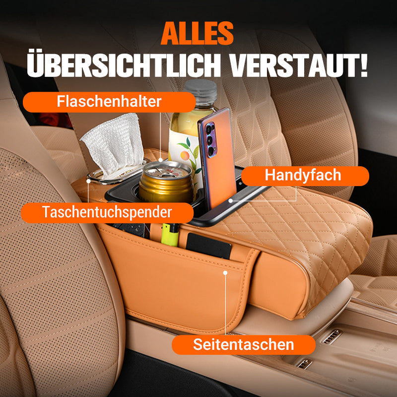 🚗 50% RABATT! 🔥 Multifunktionales Auto-Armlehnen-Kissen – Ergonomisch, stützend & atmungsaktiv – Ideal für lange Fahrten, Pendeln & Reisen 🛣️