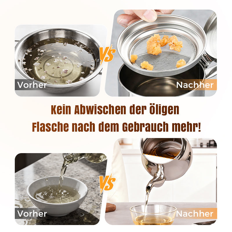 🔥Begrenzte Stückzahl verfügbar 50 % Rabatt🔥Solange der Vorrat reicht 50 % Rabatt!🎉Edelstahl-Ölfiltertopf