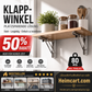 🔥 NUR FÜR KURZE ZEIT: 50% RABATT 🧱 Sekundenschnell aufklappbare Mehrzweck-Konsole – Für mehr Ordnung in Küche oder Arbeitszimmer im Handumdrehen📚