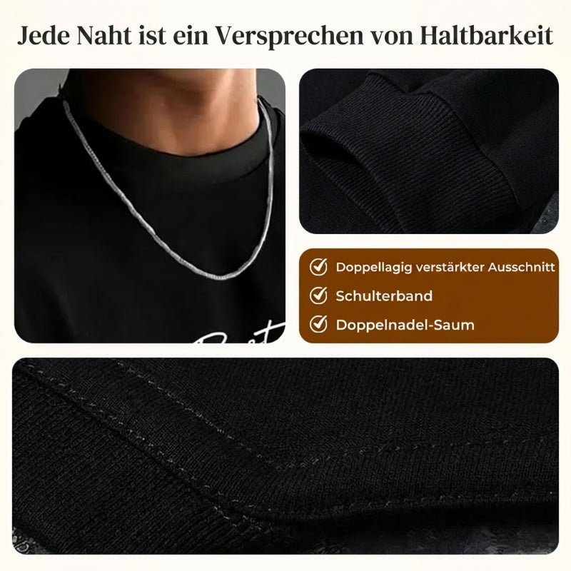 📢🔥Letzter Tag: 50% Rabatt!⏰👕Herren Urban Style Loose Fit Kurzarm-Shirt✨