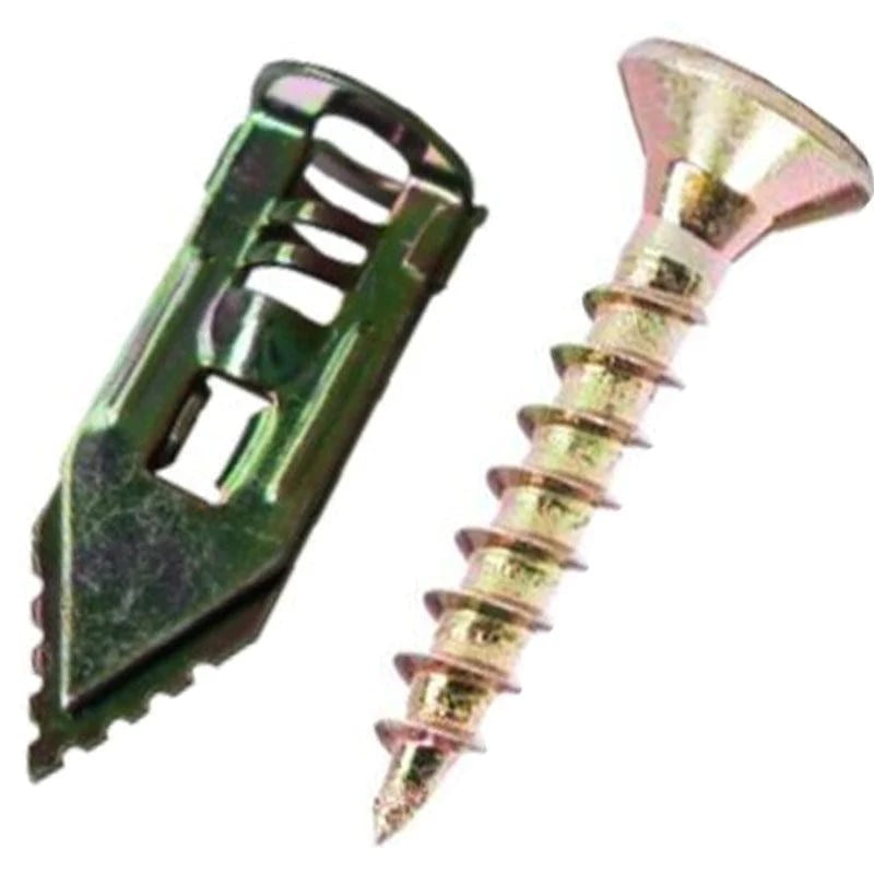 🏆 Letzter Tag Sonderpreis ！🏠Kaufe 2, erhalte 3 gratis🎁Bohranker Schrauben Bohren, Befestigen, Halten. Kein zusätzliches Werkzeug nötig🔩