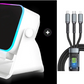 🔥 50% Rabatt 🔥🎵 5-in-1 Bluetooth-Lautsprecher mit Induktionsfunktion & verstellbarem Handyhalter