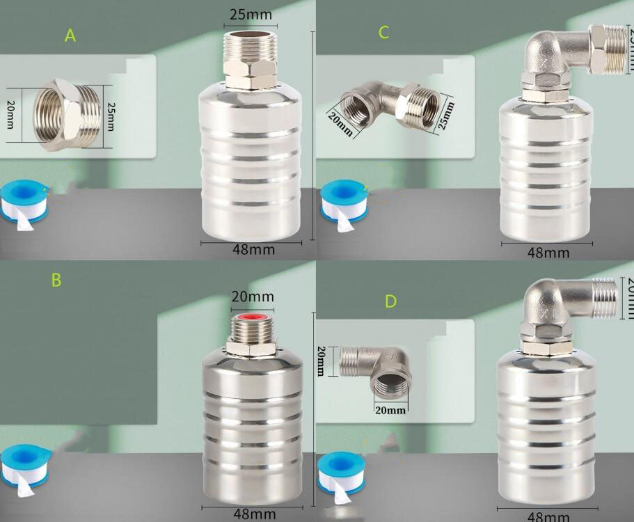 🚰 KAUFE 2, ERHALTE 1 GRATIS! 💧 Vollautomatisches Schwimmerventil – 304-Edelstahl, korrosionsbeständig & präzise – Ideal für Wassertanks & Behälter ✨