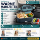 🍱 50% RABATT! 🔥 Tragbare Heiz-Lunchbox mit Edelstahl-Einsatz – Trockene Erwärmung, 12V/220V & doppelte Spannung – Ideal für Auto, Büro & Reisen ⚡
