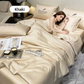 💎 50% RABATT! 💎 4-teiliges Atmungsaktives Bettwäsche-Set – Intelligente Temperaturregulierung, Kühlend & Ganzjährig Bequem 🌬️🛏️