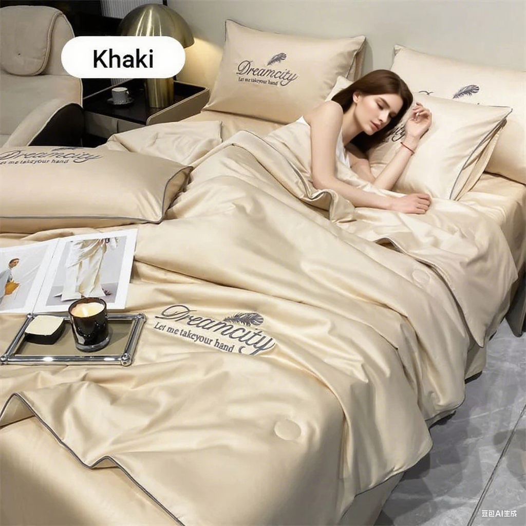 💎 50% RABATT! 💎 4-teiliges Atmungsaktives Bettwäsche-Set – Intelligente Temperaturregulierung, Kühlend & Ganzjährig Bequem 🌬️🛏️
