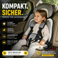 🔥50% Rabatt!💥Kindersitz fürs Auto – Faltbar, sicher, überall dabei!🧒5-Punkt-Gurt, atmungsaktiv, für 0–12 Jahre⚡