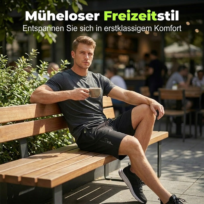 🔥Kostenloser Versand & 50 % Rabatt🔥Schnelltrocknende Herren-Sportshorts – Leicht, atmungsaktiv & perfekt für Workout, Laufen & Freizeit ✨