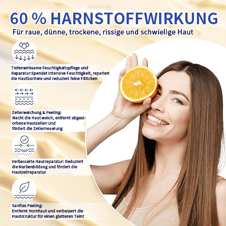🔥LETZTER TAG 50 % RABATT & Feuchtigkeitsspendende und rissfreie Fußcreme