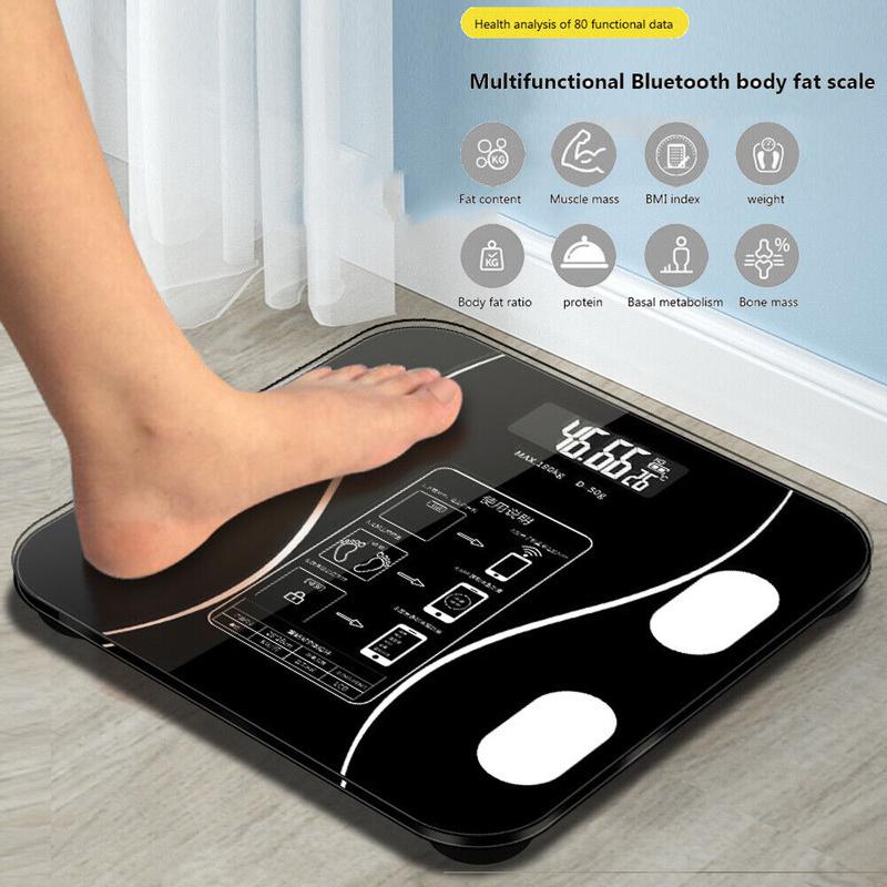 ⚖️✨ 50% RABATT! Intelligente Körperfettwaage – Über 50.000 Stück verkauft! Präzise Analyse, App-Sync & 13 Gesundheitsdaten 📱