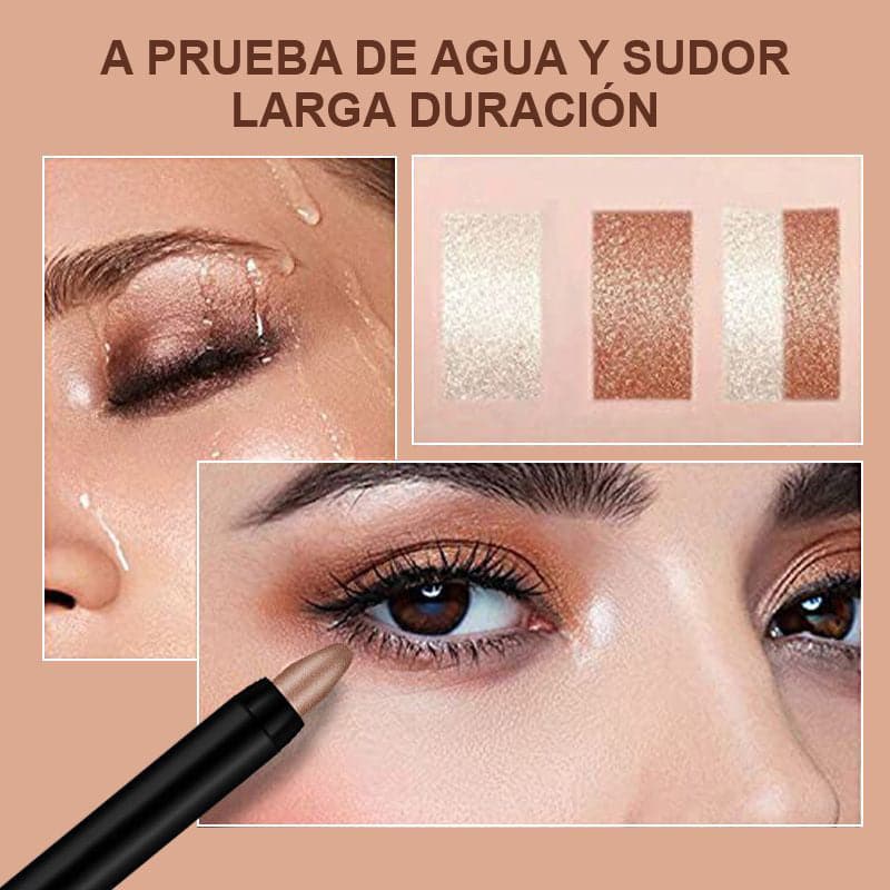 ✨Waterdichte glitter oogschaduwstick ✨ Make-up stift✨-3