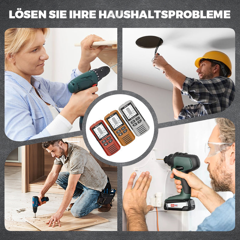 🔍Multifunktionaler Handheld Metall- & Wanddetektor
