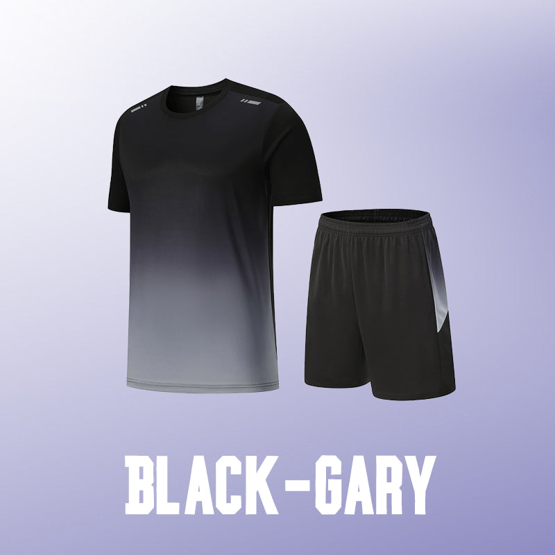 🎁Sommer Hot Sale 50% OFF☀️💦Sport-Set für Herren mit T-Shirt & Shorts – atmungsaktiv & schnelltrocknend
