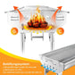 🔥 50% RABATT! 🍖 Klappbarer Outdoor-Grill aus Edelstahl – Kompakt, Strapazierfähig & Perfekt Für Camping, Garten & BBQ-Partys 🏕️