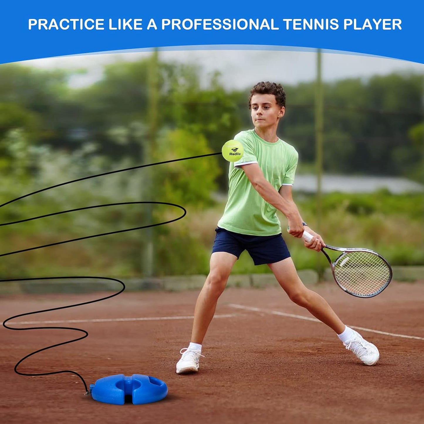 🔥BLACK FRIDAY-SCHLUSSVERKAUF 50 % RABATT!🔥Trainingsplatte für Tennisbälle