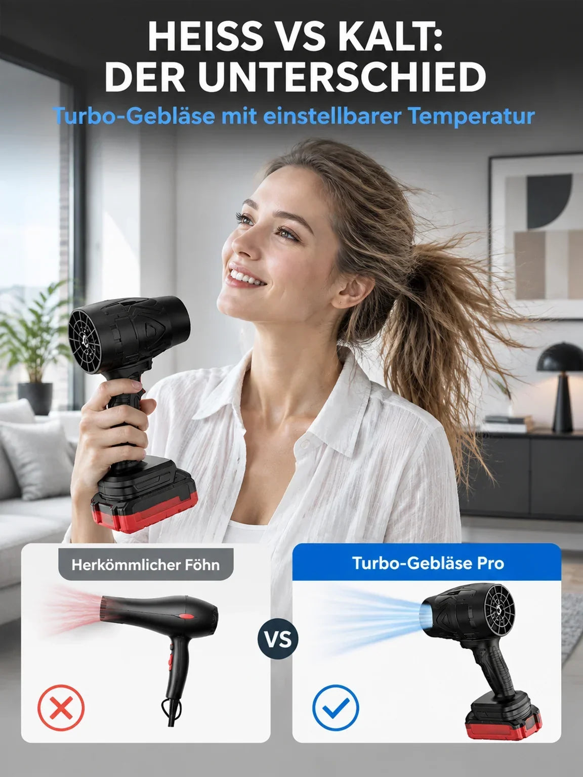 🔥50 % Rabatt🔥 Hochleistungs-Turbolüfter