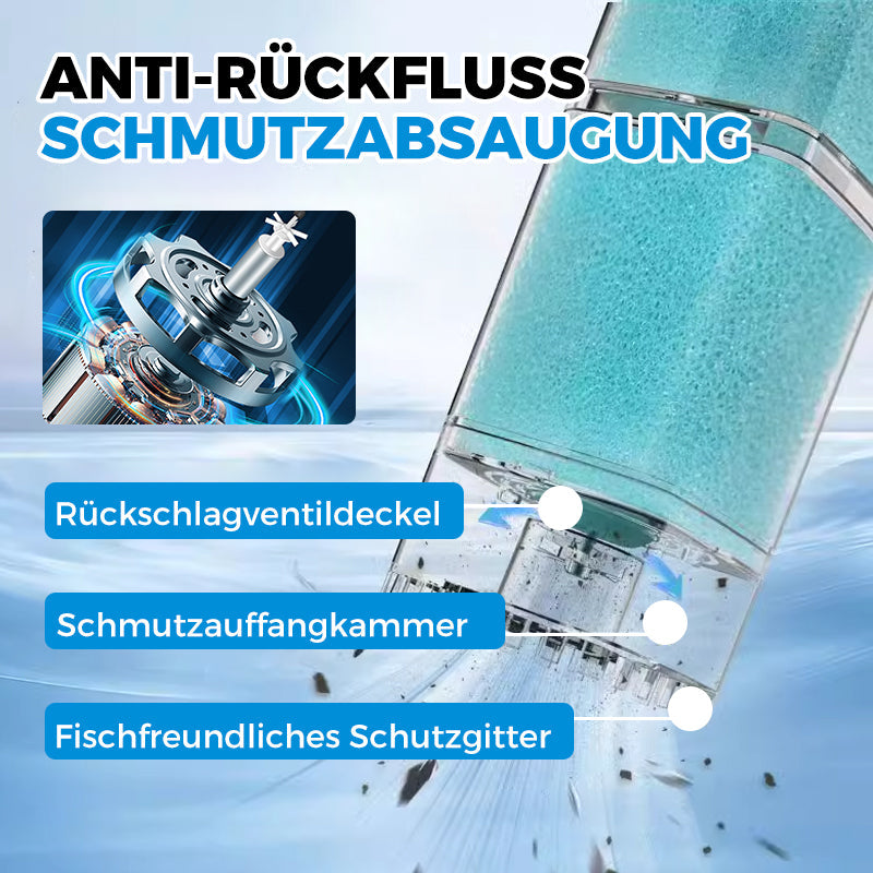 🌊50% RABATT🐟Automatisches Aquarium-Filtersystem – mehrschichtige Filtration, sauberes und klares Wasser🔧