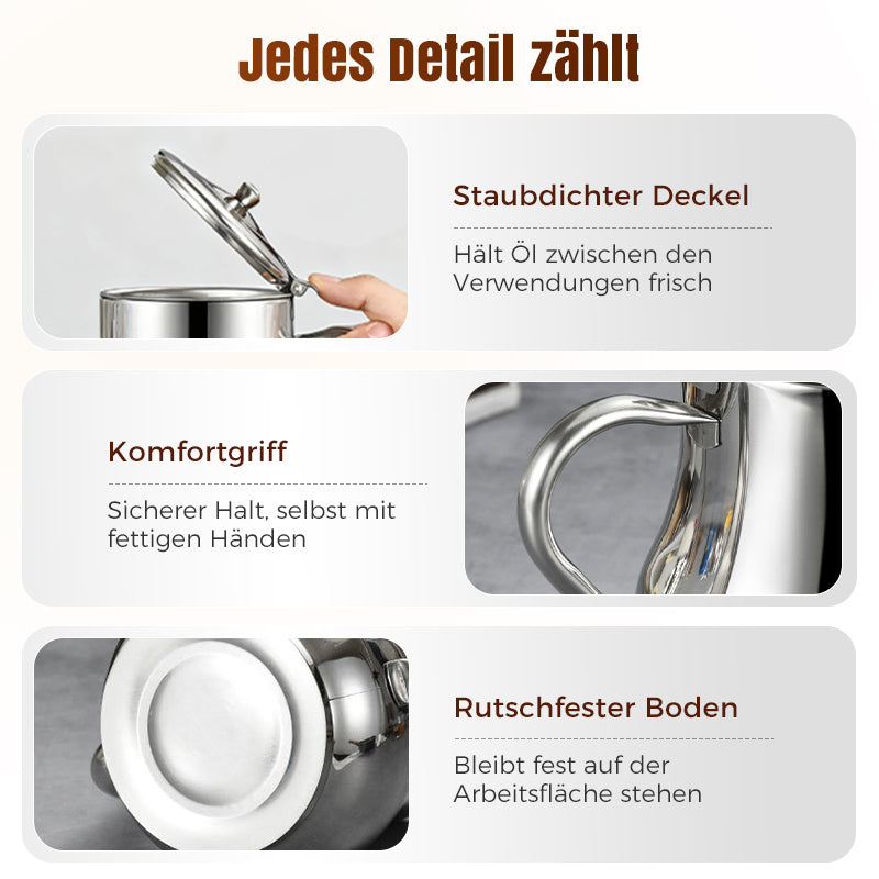 🔥Begrenzte Stückzahl verfügbar 50 % Rabatt🔥Solange der Vorrat reicht 50 % Rabatt!🎉Edelstahl-Ölfiltertopf