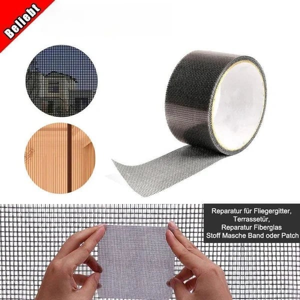 🔥Letzter Tag: 50% Rabatt!⏰🪟Reparatur Stoff Masche Band oder Patch