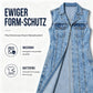 💥50 % RABATT !!🤠Damen-Jeanswestenkleid – ärmellos, mit hohem Schlitz, lange Weste im Streetwear-Stil