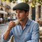 🧢 JETZT 50% RABATT! 🌿 Atmungsaktive Schiebermütze mit verstellbarem Riemen – Netzstoff, klassischer Ivy-Stil & integriertes Schweißband – ganztäglicher Komfort ✨