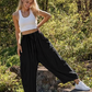 👖💃 50% RABATT! Freizeithose aus Leinen mit weitem Bein für Damen – Luftig, lässig & perfekt für Sommer, Stadt & Reisen ✨