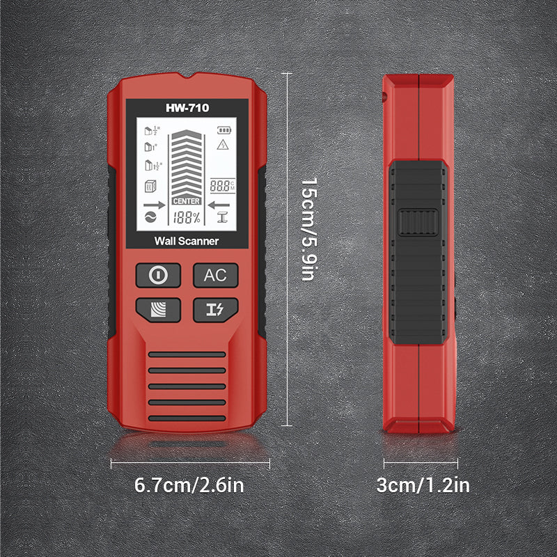 🔍Multifunktionaler Handheld Metall- & Wanddetektor