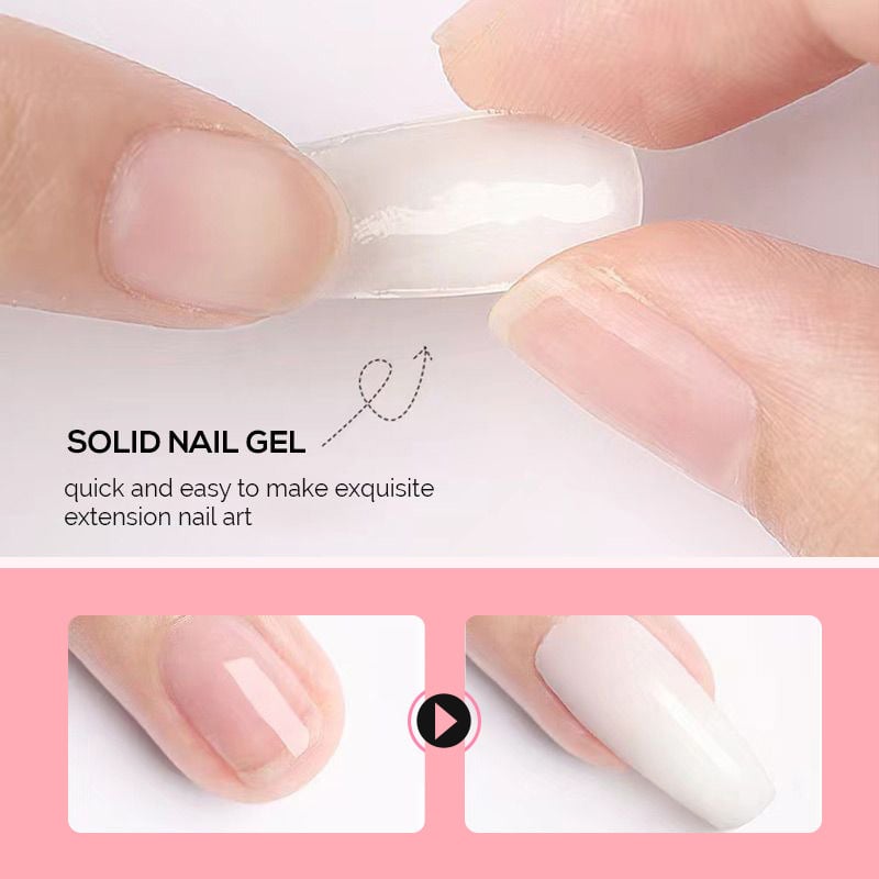 💅 Jetzt 50% sparen! Nagelverlängerung wie vom Profi – Aufbau- & Verlängerungsgel – stark, flexibel & natürlich – einfach modellieren & lange Freude an den Nägeln ✨