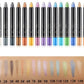 💥Heißer Verkauf - 49% RABATT💥15 Farben Highlighter Lidschatten Stift wasserfest Glitzer Augen Make-up Eyeliner Stift-2