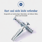📢📢MEHR KAUFEN MEHR SPAREN🔩Aufgerüstete Gezahnte Eisen-Expansionsschraube