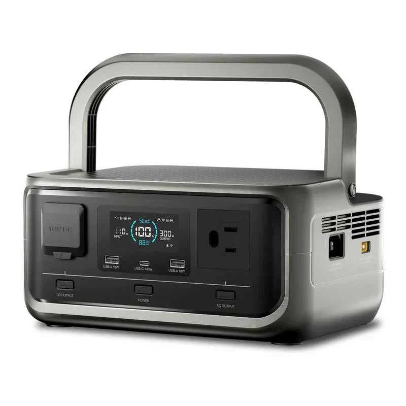 🔋 60% RABATT! ⚡ Tragbare Powerstation 256Wh LiFePO4 – 300W (Max 600W), <20ms USV – 100W USB-C, 3000 Zyklen – ideal für Camping, Reisen oder Notfälle 🏕️🔌✨