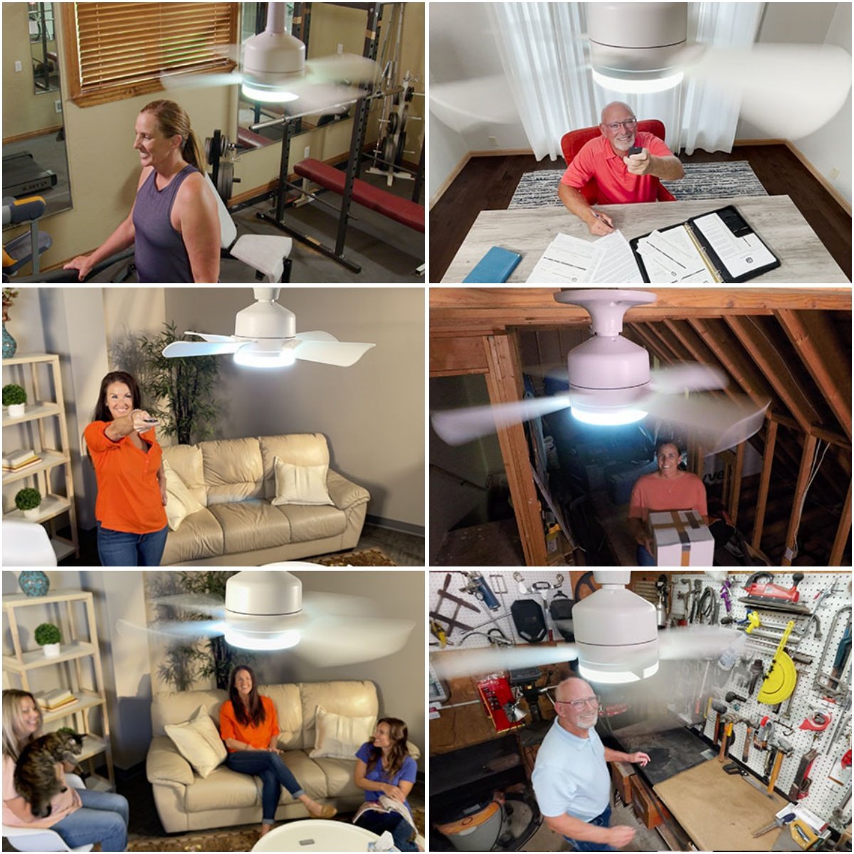 ⏳ LETZTER TAG – 50% RABATT! 🔥 💡 40W LED-Deckenventilator mit Licht & Fernbedienung – Ultra-leise (52 cm) 🎯 🔌 E27-Fassung + GRATIS B22-Adapter 😴 Perfekt für Schlafzimmer, 👩‍🍳 Küche & 🛠️ Garage
