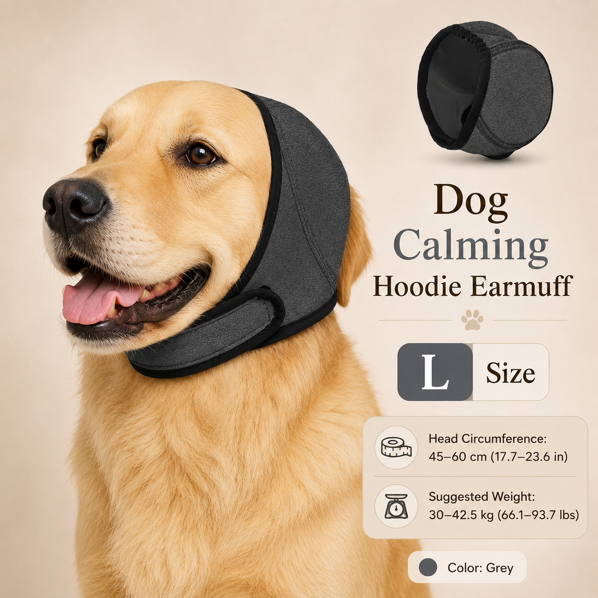 🐕 1 KAUFEN, 1 GRATIS DAZU! 🧢 Wasserdichter Hunde-Hoodie – Beruhigender Sitz & wetterfest für jedes Abenteuer ✨