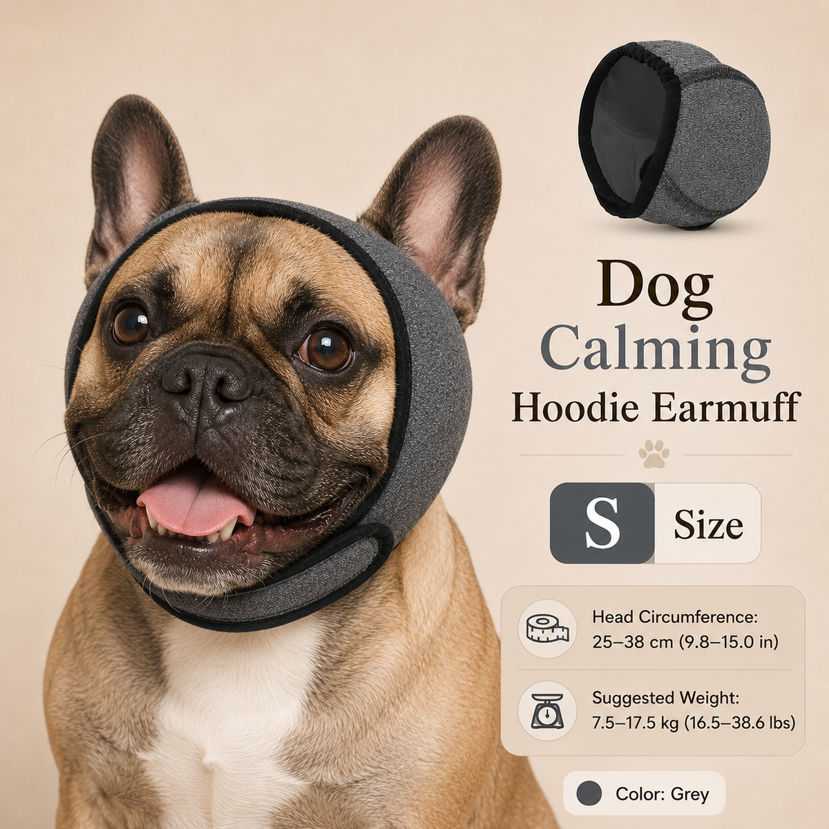 🐕 1 KAUFEN, 1 GRATIS DAZU! 🧢 Wasserdichter Hunde-Hoodie – Beruhigender Sitz & wetterfest für jedes Abenteuer ✨