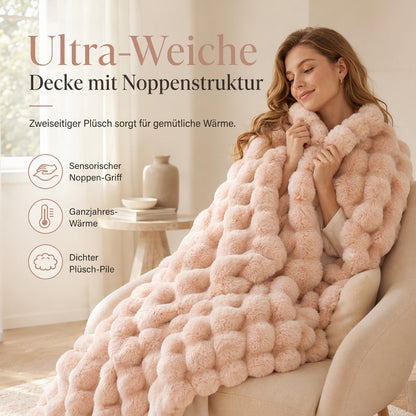 ⏳Zeitlich begrenztes Angebot⏳ Flauschige Wendedecke in mehreren Größen und Farben