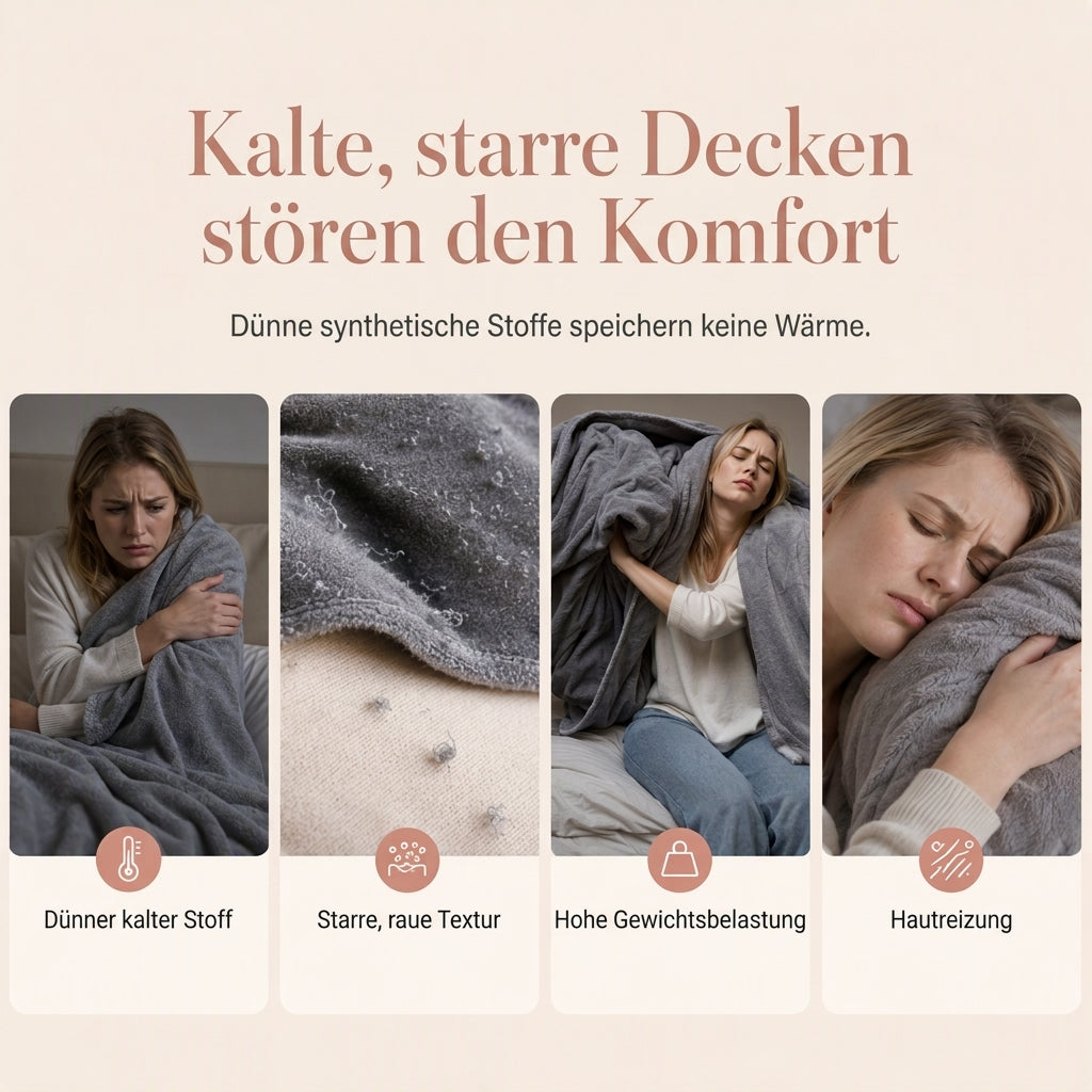 ⏳Zeitlich begrenztes Angebot⏳ Flauschige Wendedecke in mehreren Größen und Farben