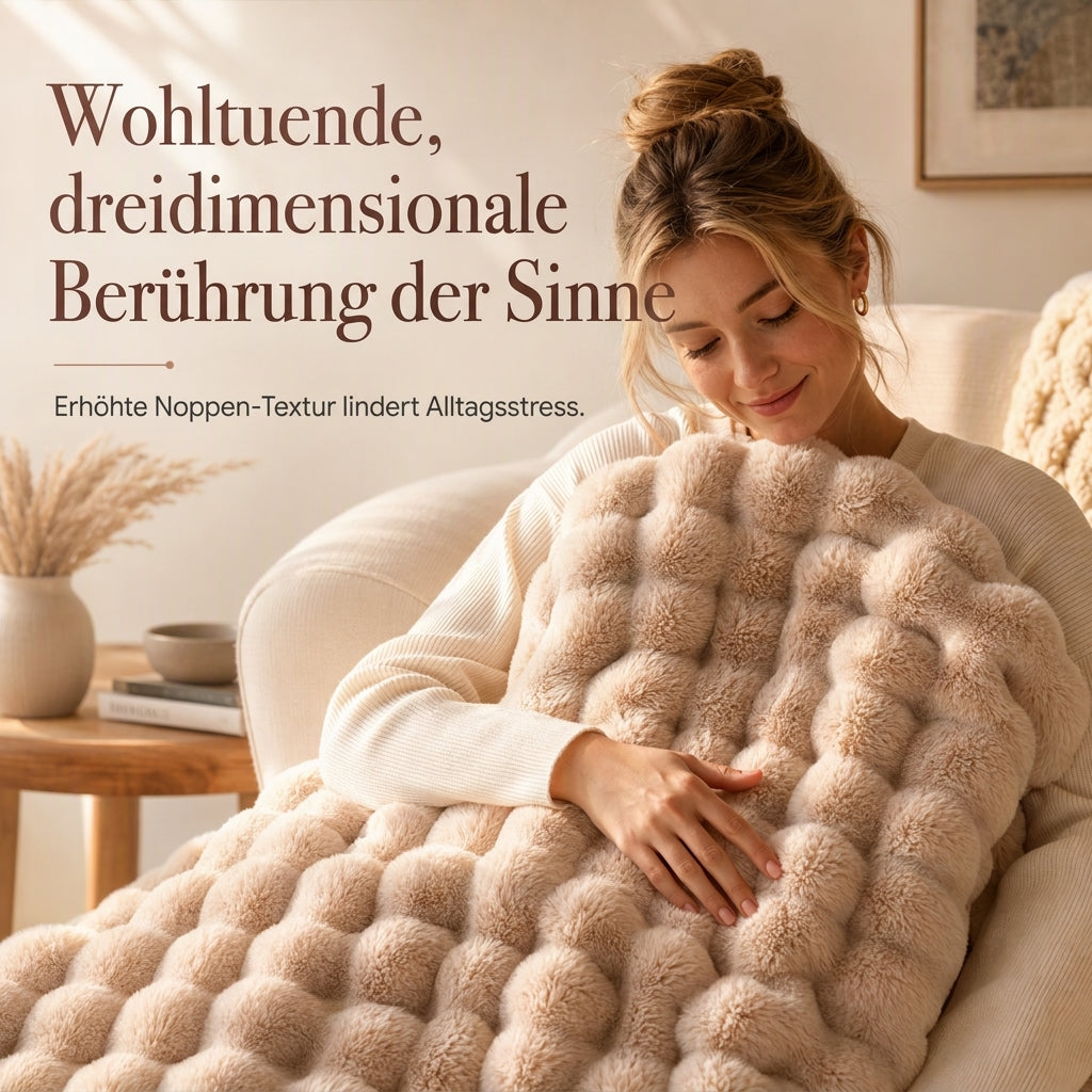 ⏳Zeitlich begrenztes Angebot⏳ Flauschige Wendedecke in mehreren Größen und Farben