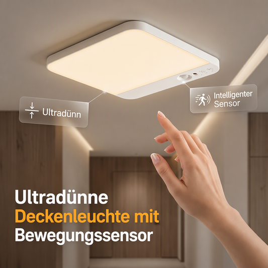 🔥 50 % Rabatt! 💡 Magnetische LED-Leuchte mit Bewegungssensor – Kabellose Akku-Lampe für Flur, Treppenhaus & Zuhause