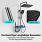 🥳2026 HOT SALE🥳💞50K+ VERKAUFT!💧🌙 50% RABATT! Duschsystem mit Digitalanzeige – Sternenhimmel-LED, integrierte Ablage. 4 Strahlarten, Legierungskorpus. Spa für Zuhause. ✨🚿