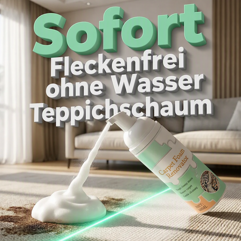 🥳HEISSER SALE 2026🥳💞50.000+ VERKAUFT!❤️🧼 Wasserloser Teppich-Schaumreiniger