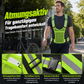 Hochsichtbare Warnweste – Verstellbare Sicherheitsweste mit Tasche