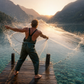 🎣 50% RABATT! ✨ Wurfnetz zum Angeln – Robust & schnell sinkend – Perfekt für Meer, See oder Fluss – vielseitig einsetzbar zum Fang von Köderfischen oder Garnelen 🌊