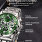 ⌚ ZEITLICH BEGRENZT 50% RABATT! ✨ Klassische Herren-Quarzuhr – Robustes Armband, zeitloser Stil 🖤