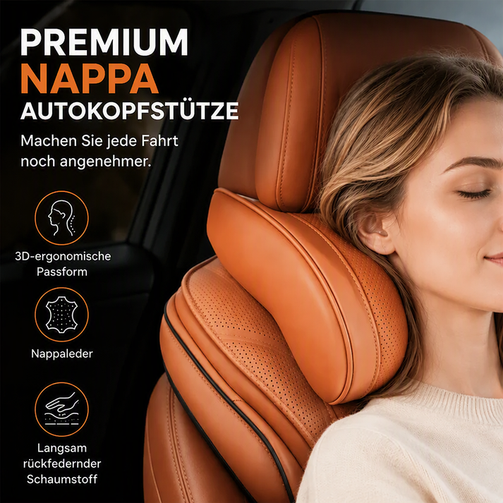 🚗💤 Schluss mit Müdigkeit beim Autofahren! Universelles Nackenstützkissen aus Memory-Schaum für die Kopfstütze im Auto, ergonomische Unterstützung für lange Autofahrten