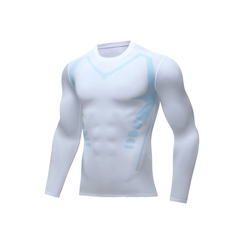 👕50 % RABATT!💪 Ion Shape Langarmshirt – Slim Fit, Ionic-Technologie, stärkt das Selbstbewusstsein