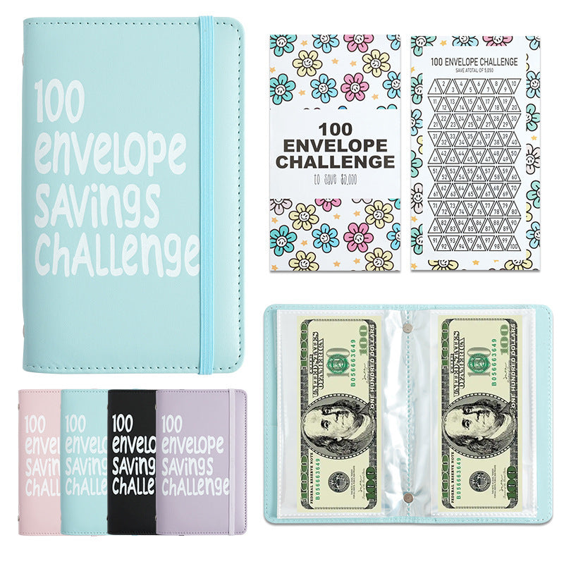 ⏰Letzte 4 Stunden 70 % Rabatt🎁100 Umschlag-Spar-Challenge-Buch✉️💸