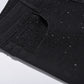 Schwarze Slim-Fit-Jeans mit Strassverzierungen